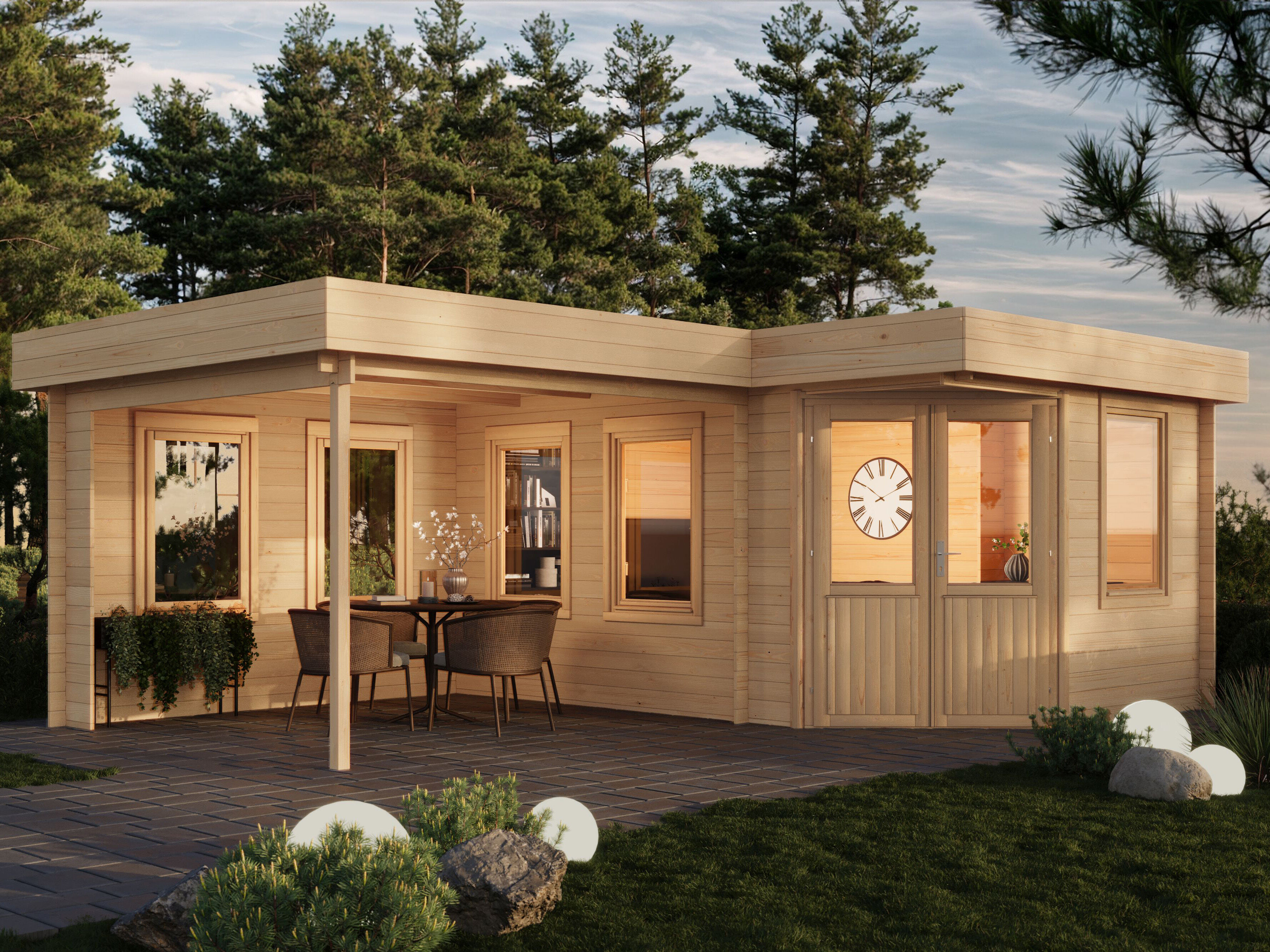 Fjordholz Gartenhaus Modell Petro 6x4m | Rabatt: 26 %