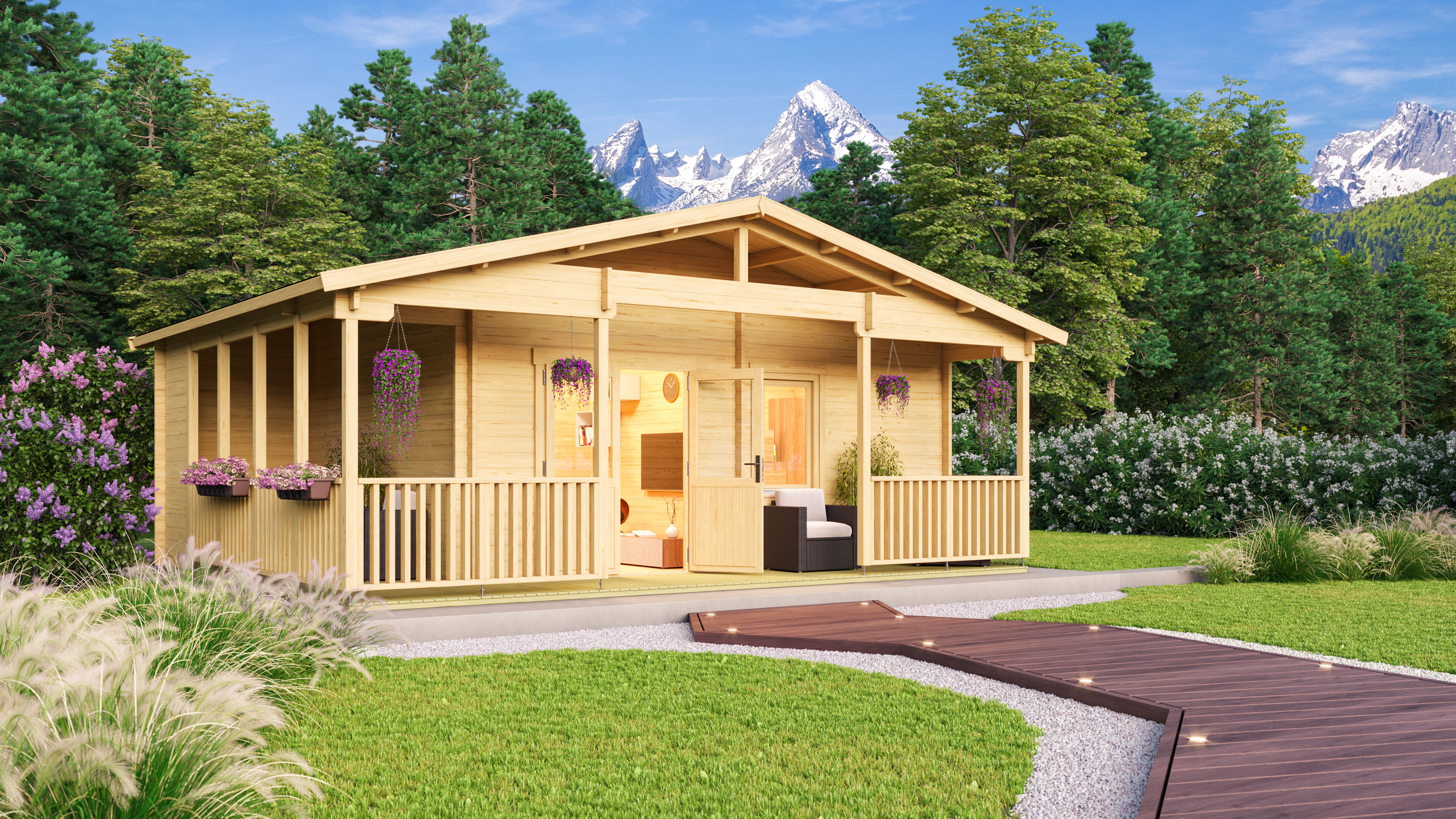 Fjordholz Freizeithaus Glostrup 70 6x5m | Rabatt: 26 %