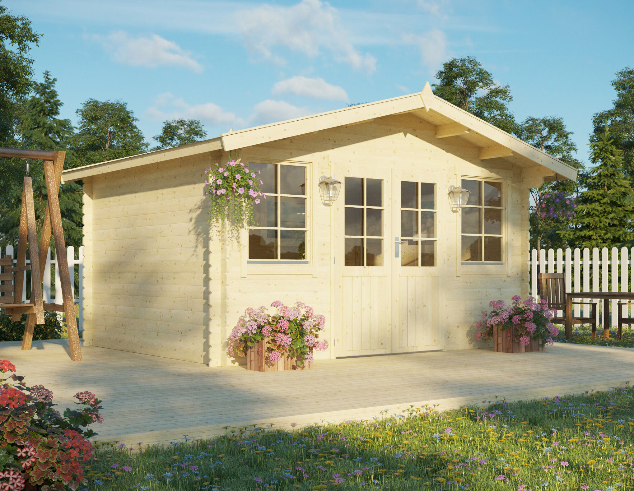 Gartenhaus Modell Elisabeth 28 | Rabatt: 26 %