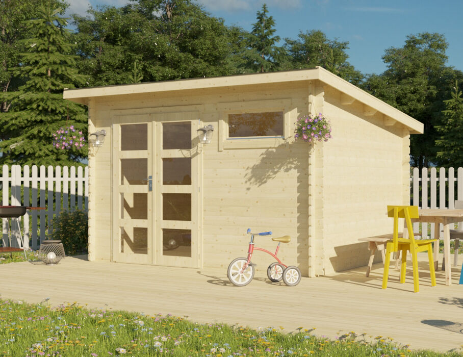 Fjordholz Gartenhaus Modell Carina 28 3x2m | Rabatt: 26 %