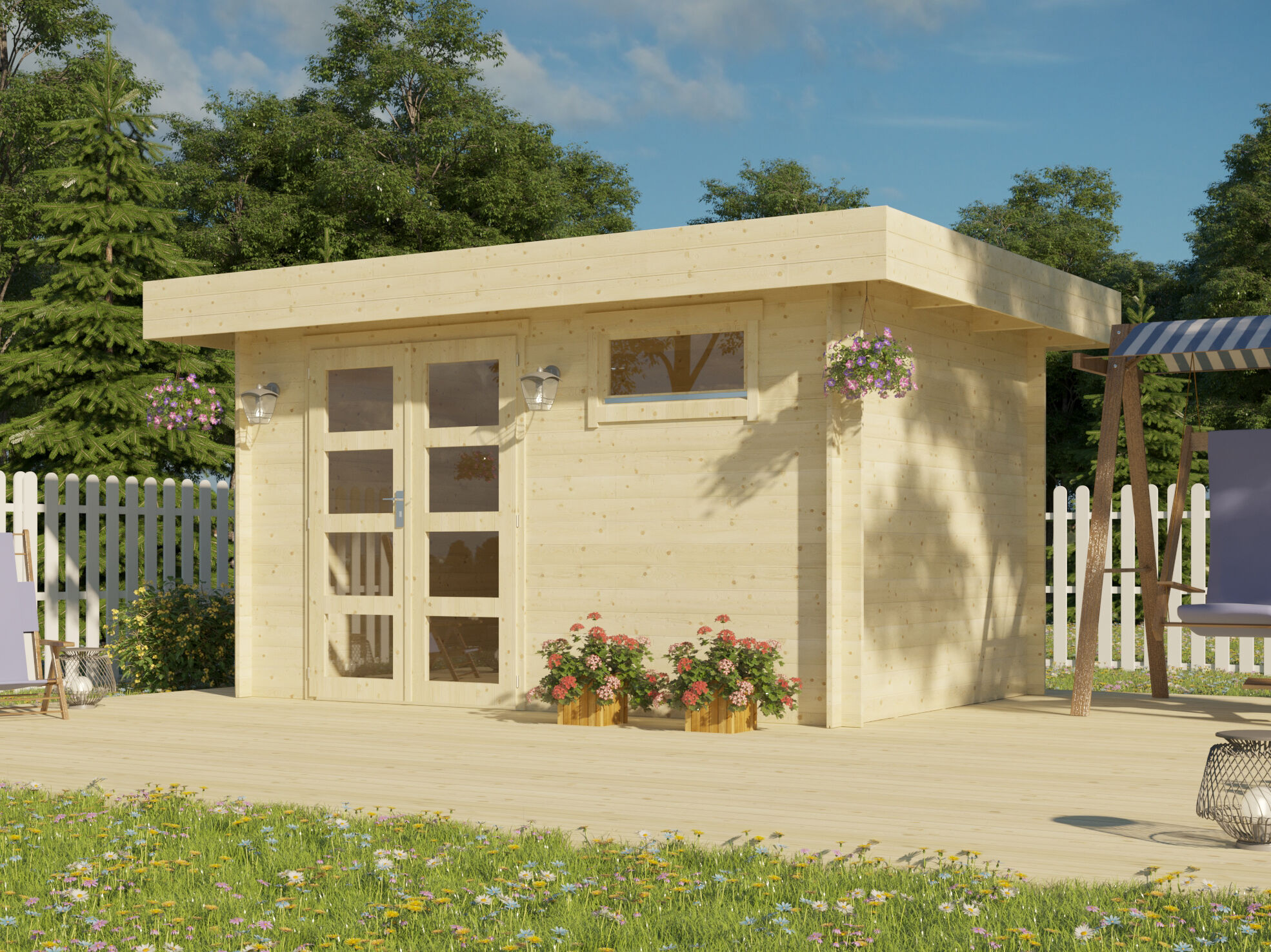 Gartenhaus Modell Christina 28 | Rabatt: 26 %
