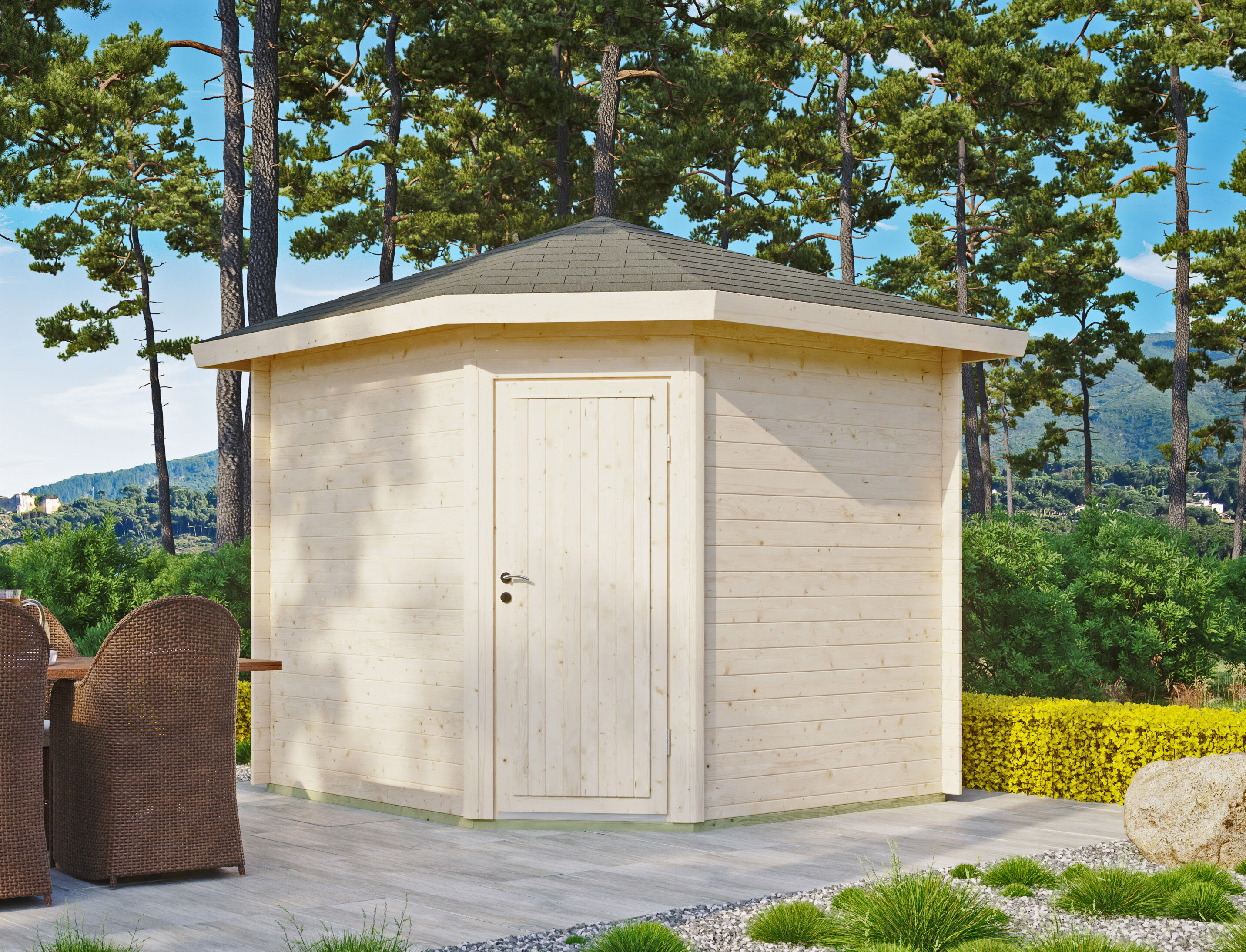 Gartenhaus Modell Panta 28 A 3x2m | Rabatt: 26 %