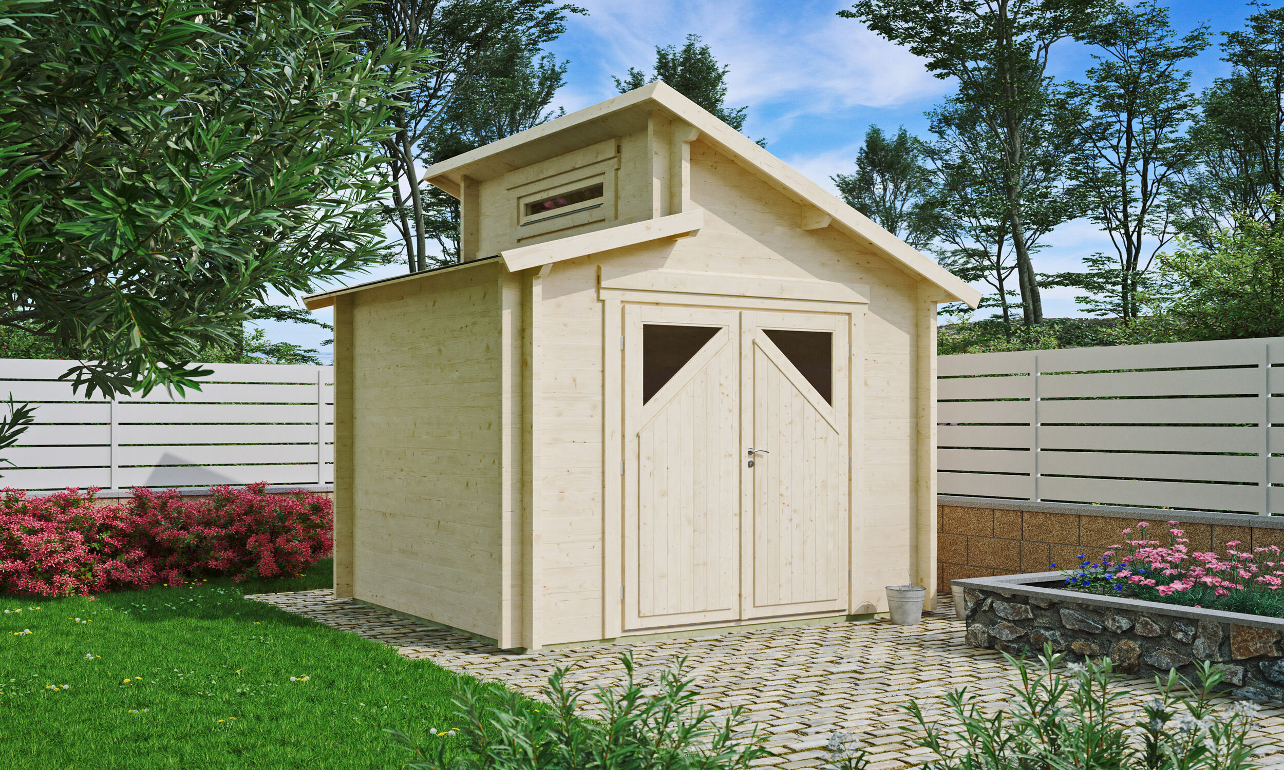 Fjordholz Gartenhaus Modell Varianta 44 A 3x2m | Rabatt: 26 %