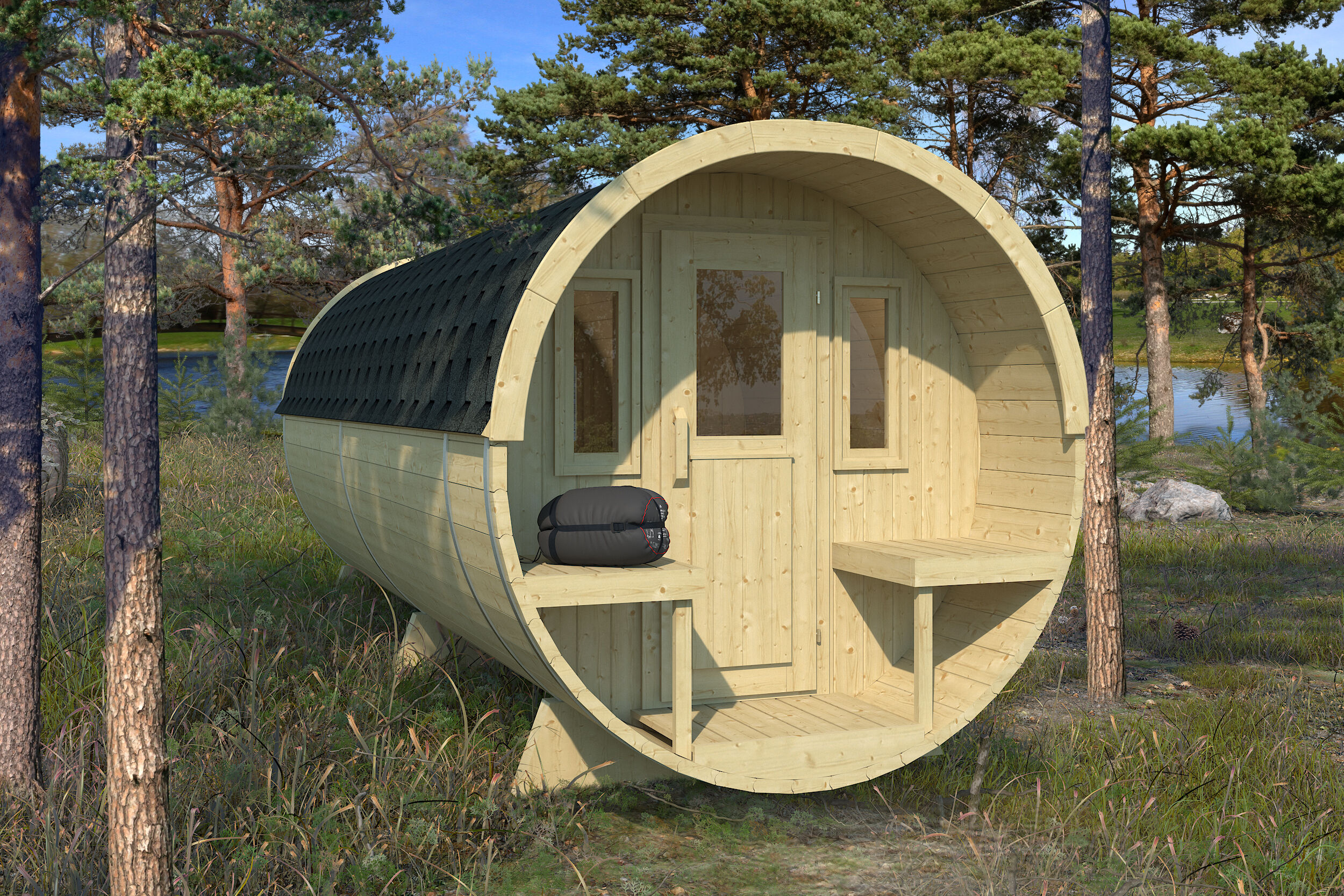 Camping Fass Modell 480 5x4m | Rabatt: 26 %