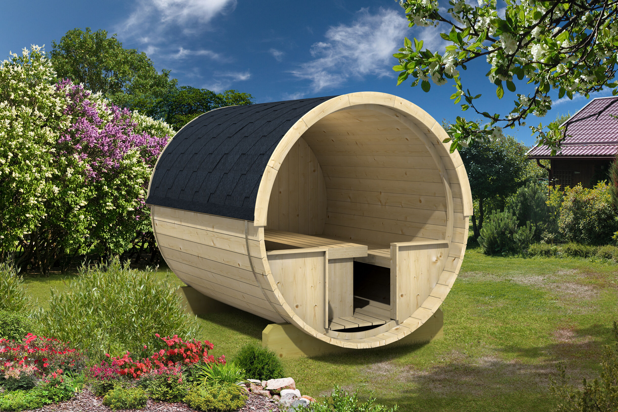 Camping Fass Modell Dining 2x2m | Rabatt: 26 %