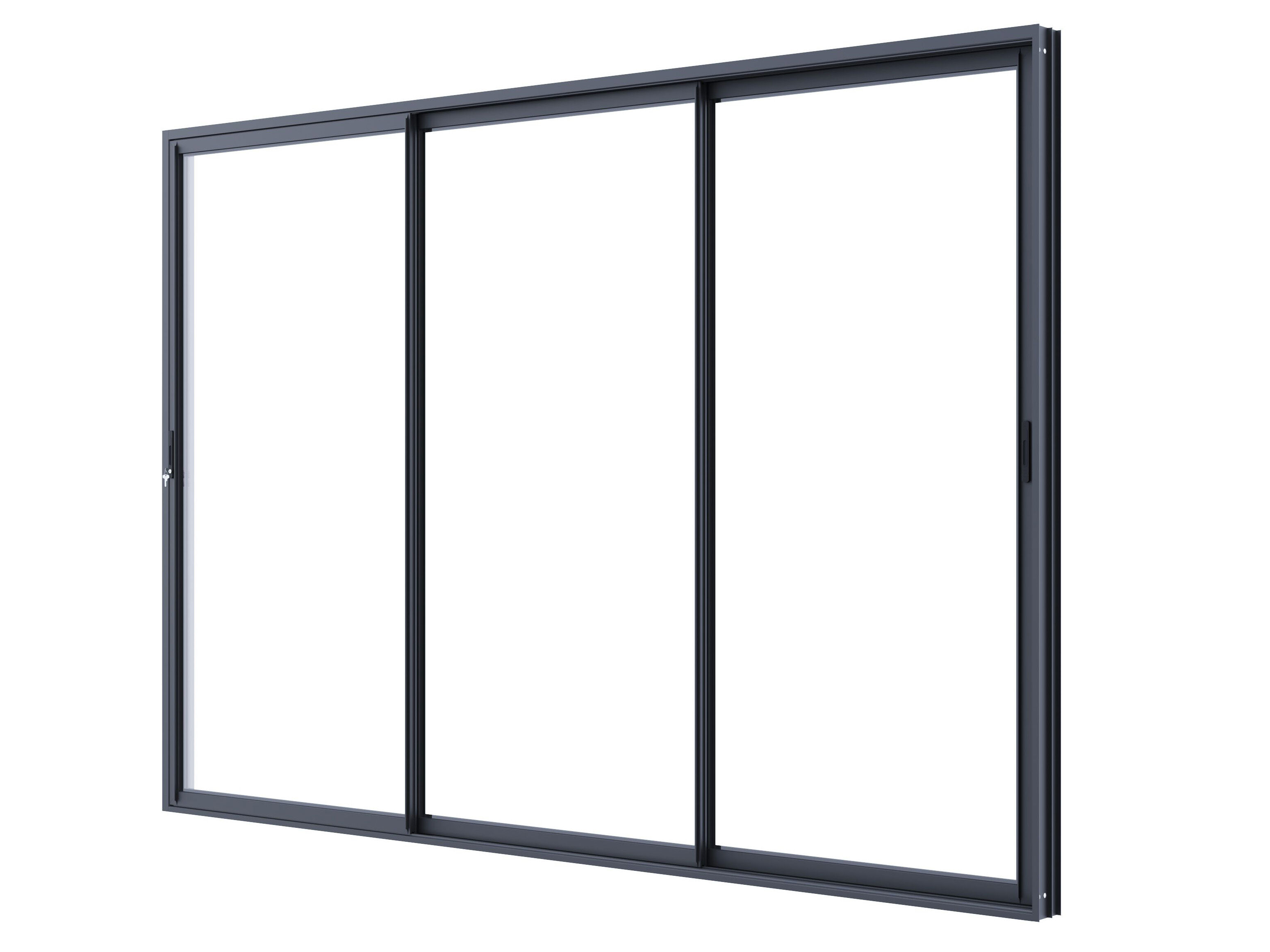 StarLine Aluminium Schiebetür 300 x 206 cm 3x2m | Rabatt: 26 %