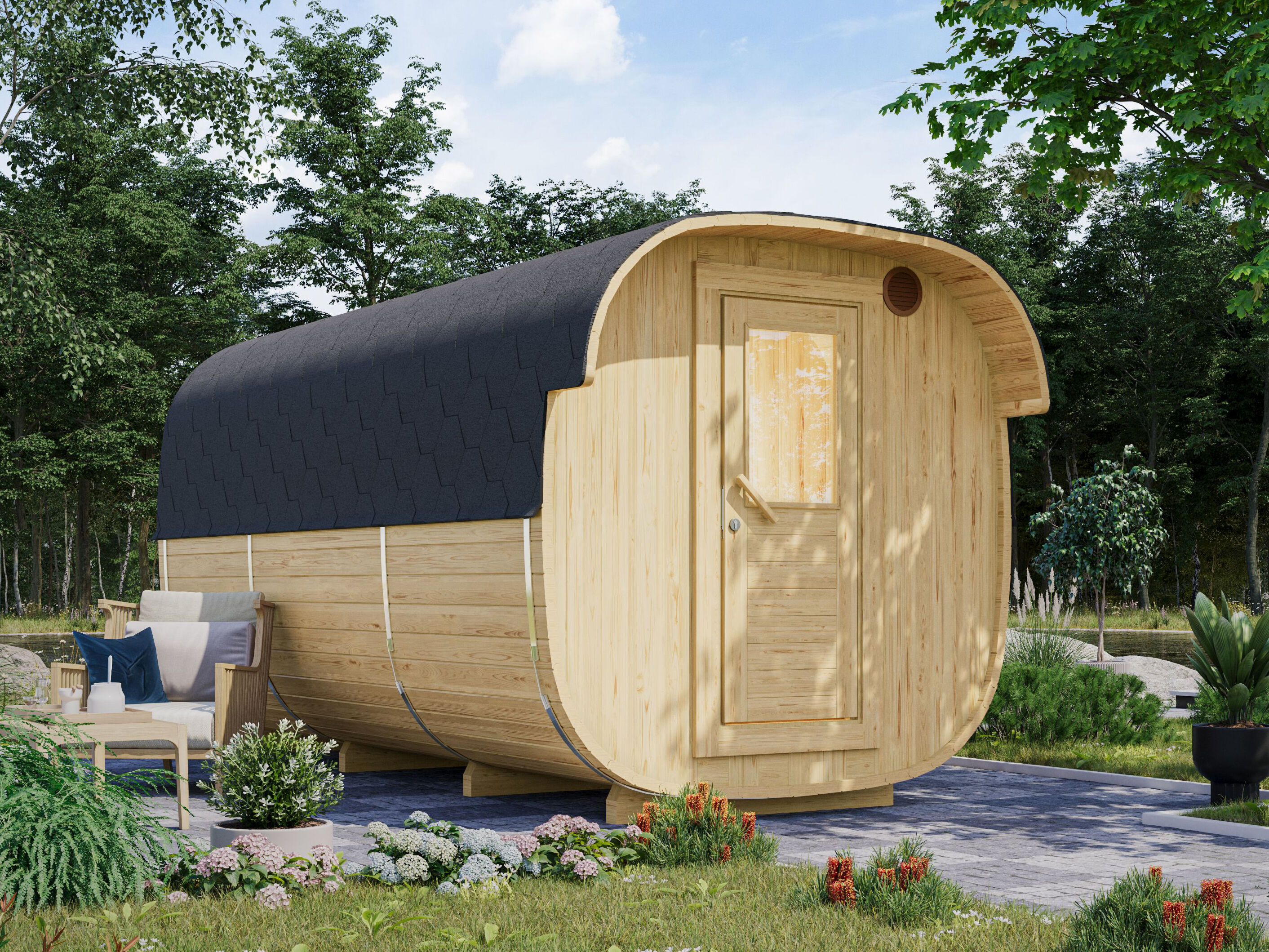 Camping Fass Modell 420 deluxe 4x2m | Rabatt: 26 %