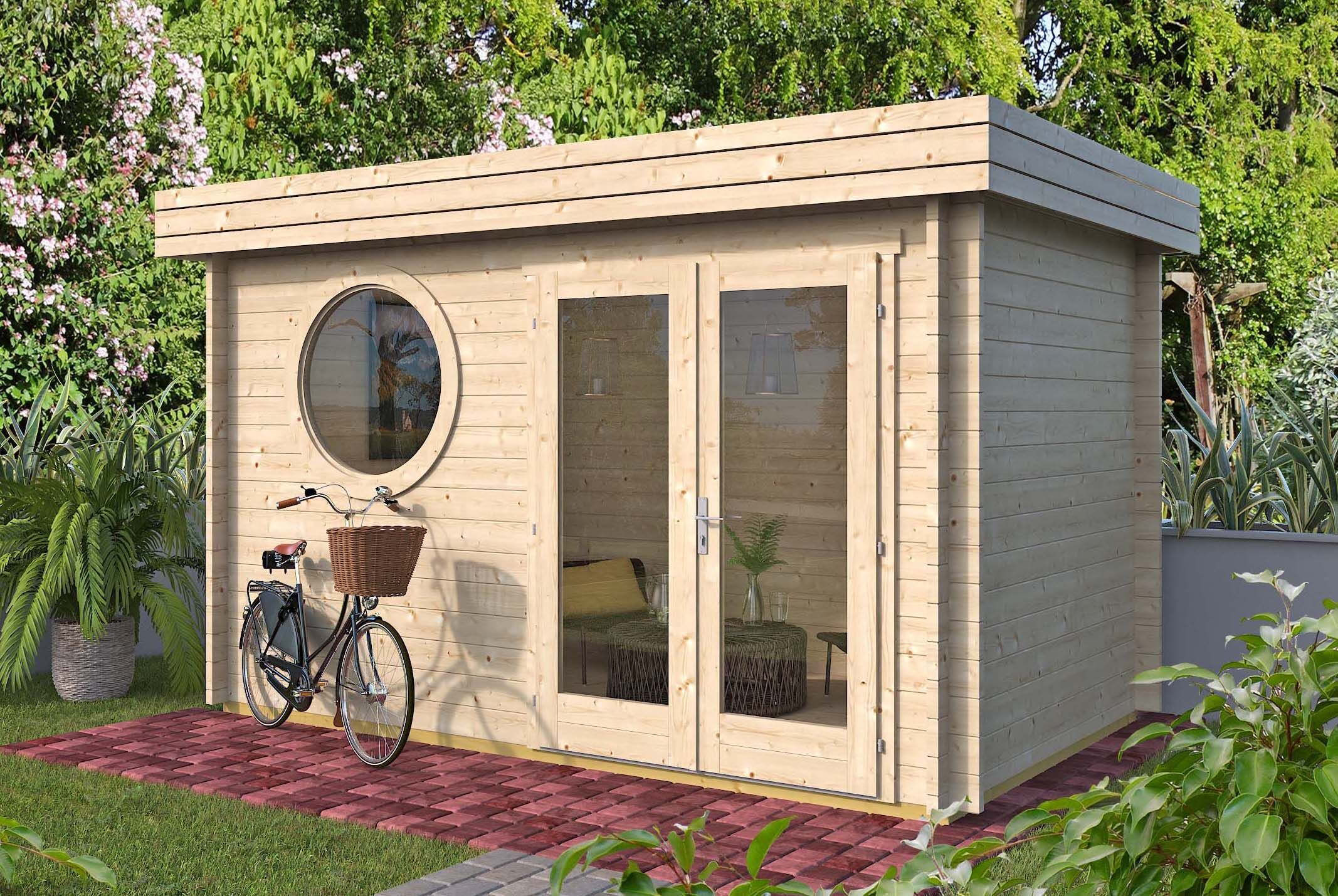 Fjordholz Gartenhaus Modell Robin 44 4x3m | Rabatt: 26 %
